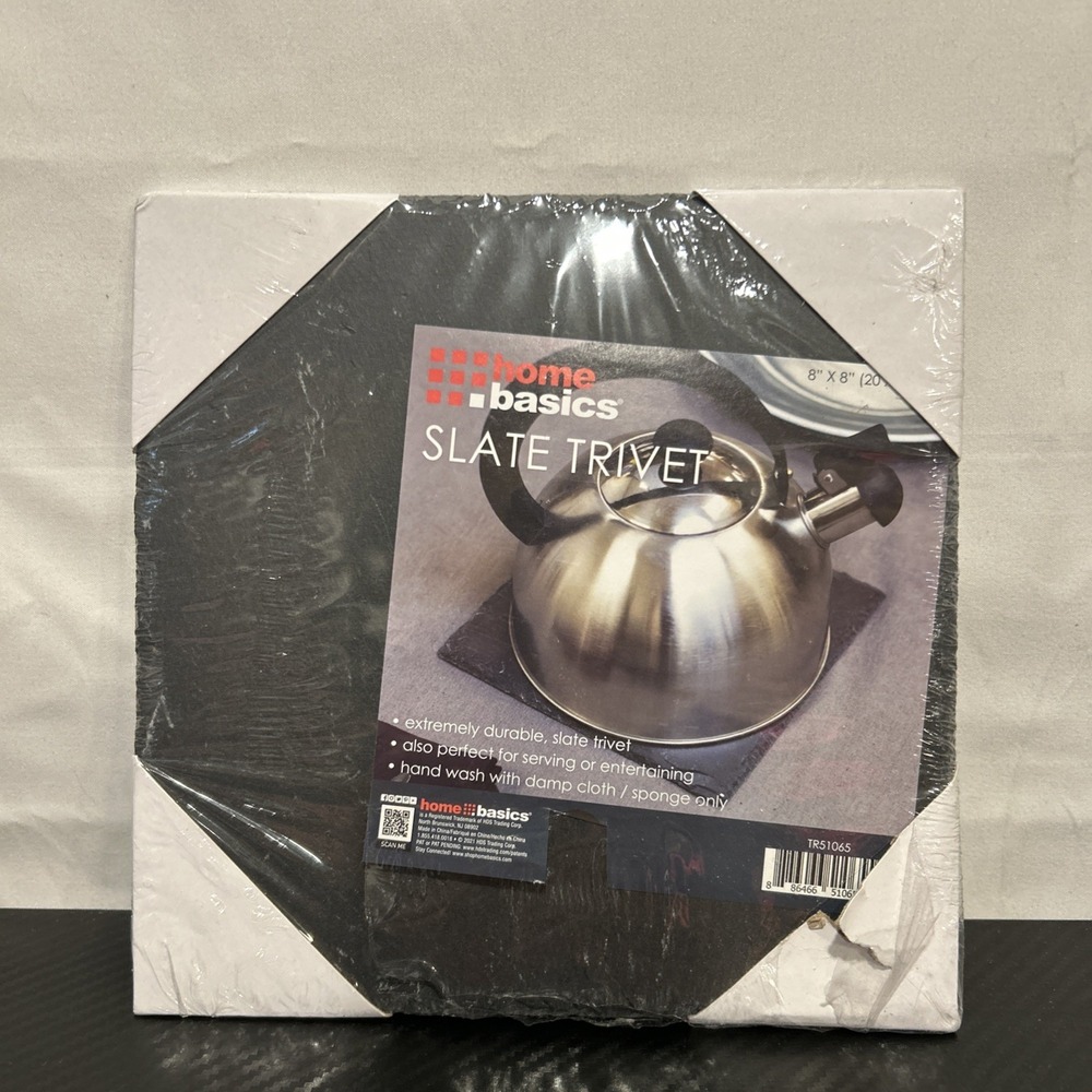 Home Basics Slate Trivet‎ 8x8